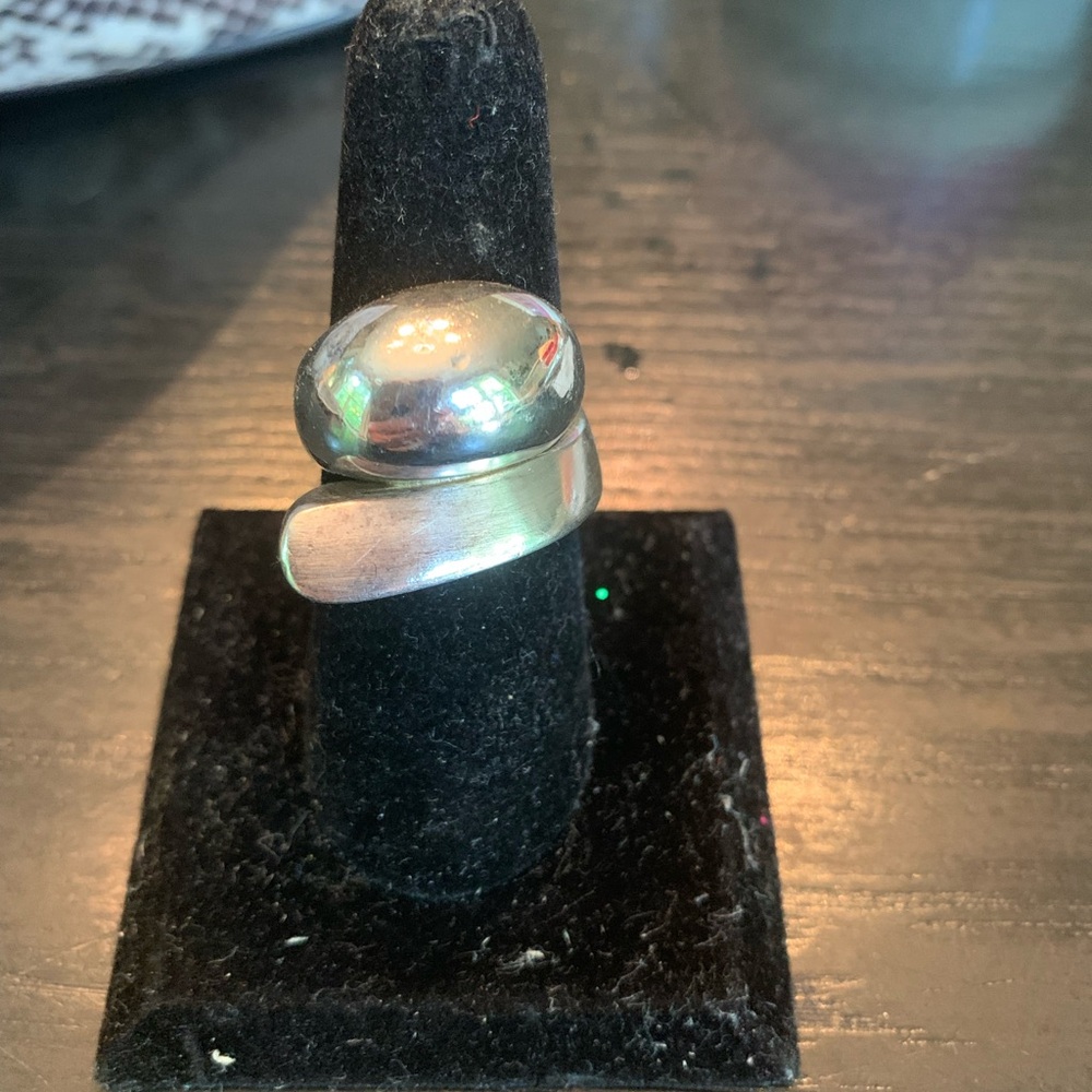 Silpada Sculptural Silver Wrap Ring